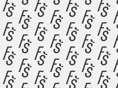 Farm Stop Pattern brand design brand designer branding design farm branding graphic design green branding lettermark logo monogram pattern typography vector
