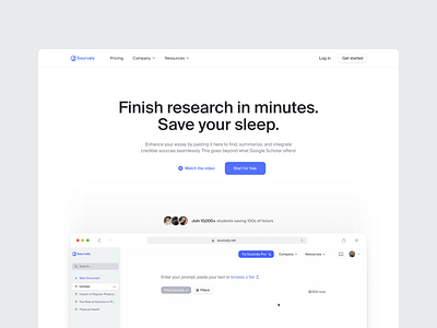 Web Design for AI-Powered EdTech Sourcing SaaS ai edtech saas sourcing web design