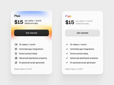 Pricing: Left or Right 🤔 plan pricing pricing table ui design web web design