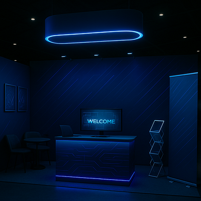 Booth Goals: Bold, Fun, and Unforgettable Exhibits 3d 3d design architectural visualization booth concept booth design booth mockup branding concept design creative booth event design exhibition booth exhibition design experiential design futuristic design graphic design interior design marketing design modern design product showcase tradeshow booth