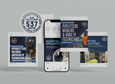 Local 527 META design graphic design social media