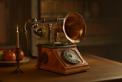 "Telemusicplayer" Realistic 3D Modeling 3d 3d art 3d artwork 3d design 3d model 3d modeling artwork branding design graphic design illustration relaistic 3d modeling