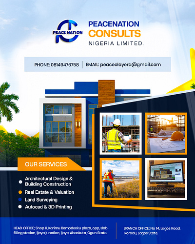 Flyer Design For PeaceNation Consults