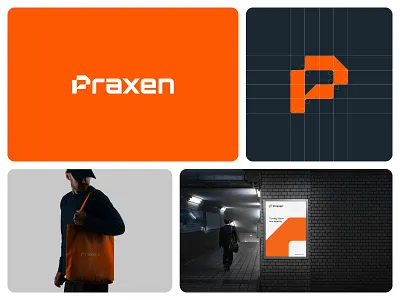 Praxen, Letter P Logo branding letter logo letter p letter p logo letter p tech logo logodesign logomaker logos modernlogo p logo p tech tech logo tech p logo