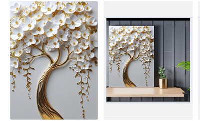 Orchid Tree Wall art app branding design graphic design illustration logo typography ui ux vector