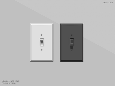 Daily UI challenge #015 dailyui dailyuichallenge design figma graphicdesign illustration lightswitch switch ui uichallenge ux vectordesign