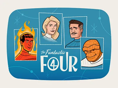 Fantastic Four 4 ben fantastic four invisible johnny marvel mrfantastic storm thing torch