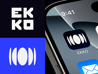 EKKO - Rebrand branding graphic design music poster design rebranding streaming