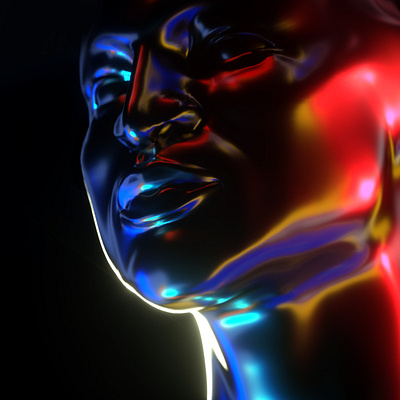 AG-20 3d 3d modeling abstract art c4d design digital art illustration neon