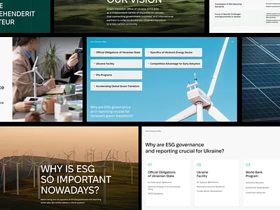 Sustainable Development Strategy Presentation ✸ Climate & Policy brand climate deck deck design google slide graphic design investor deck keynote pitch pitch deck pitch deck template power point presentation presentation design presentation template product deck slide sustainability ui ux