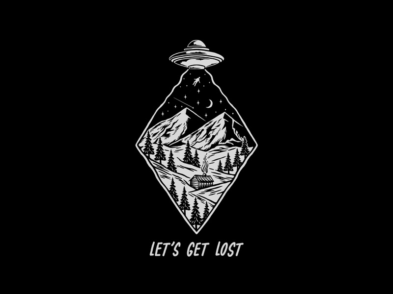 Let's Get Lost adventure adventurelive adventuretime apparel design artwork badgedesign design illustration naturelove outdoor outdooradventure southbeach summer tropicalvibes tshirtdesign