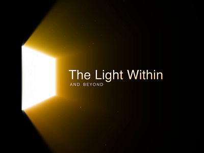 Day 81 - The Light Within animation cinematicdesign graphic design interactiondesign lightandshadow microinteractions motion graphics motiondesign ui