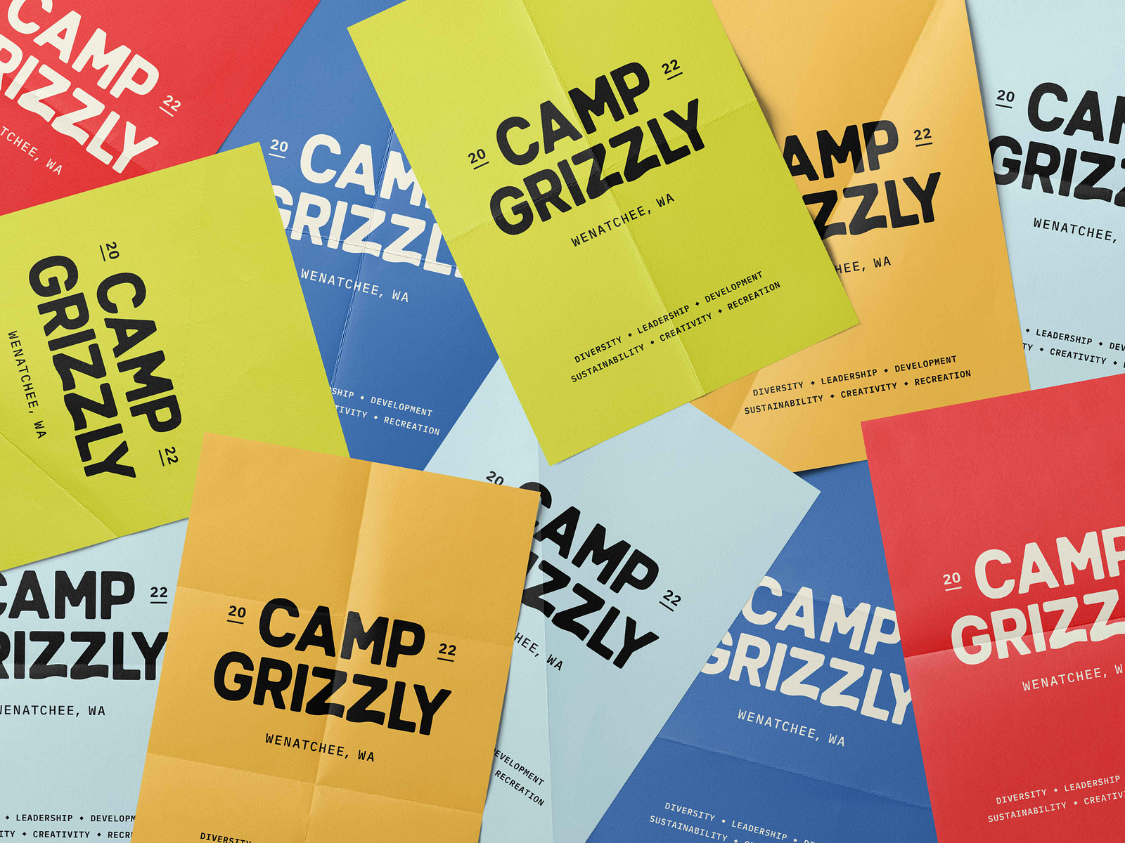 Camp Grizzly by Michelle Hy on Dribbble