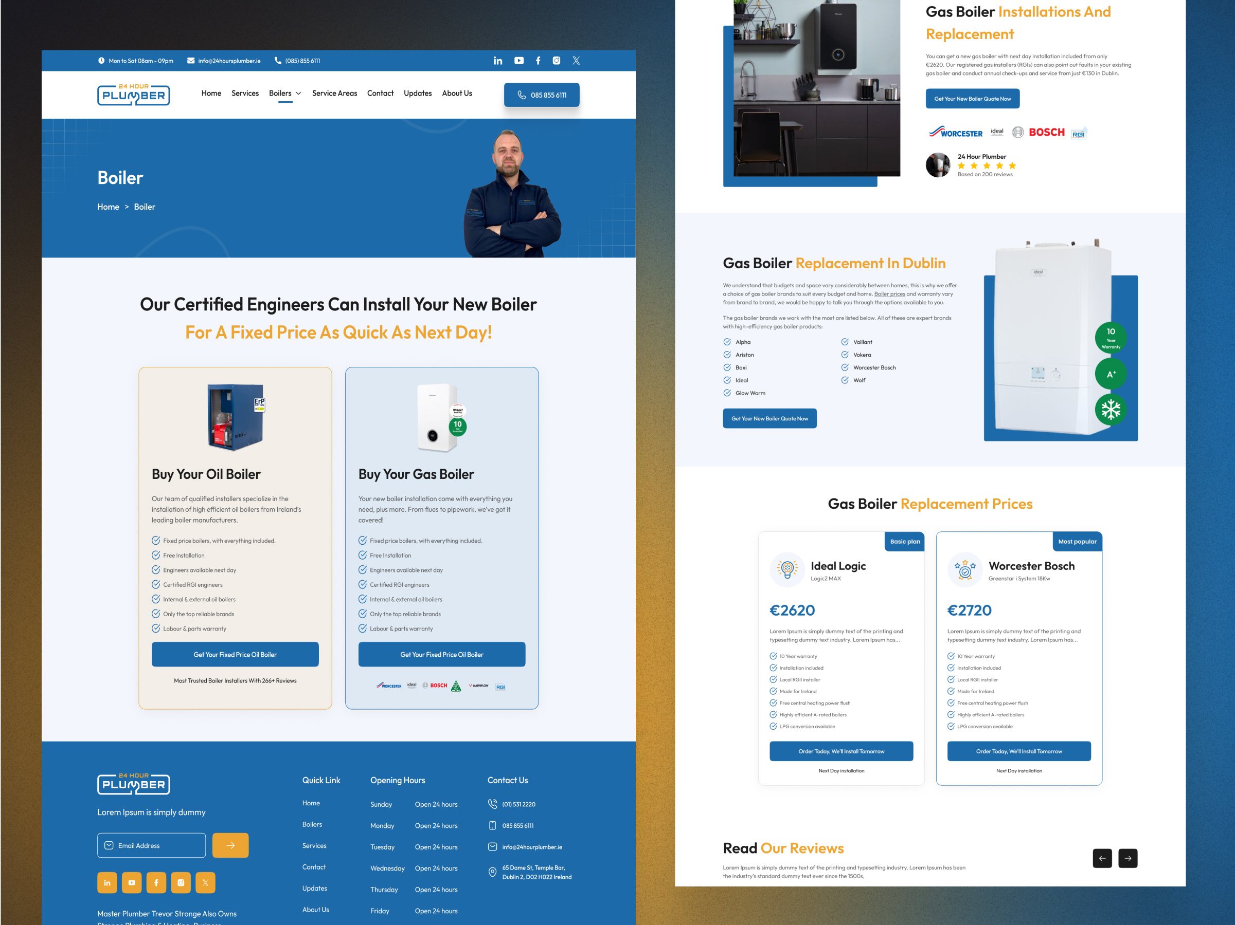 Example of Full Website
