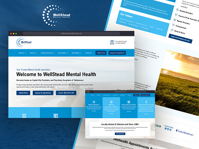 WellStead Mental Health - New Website Design & Build web development website design