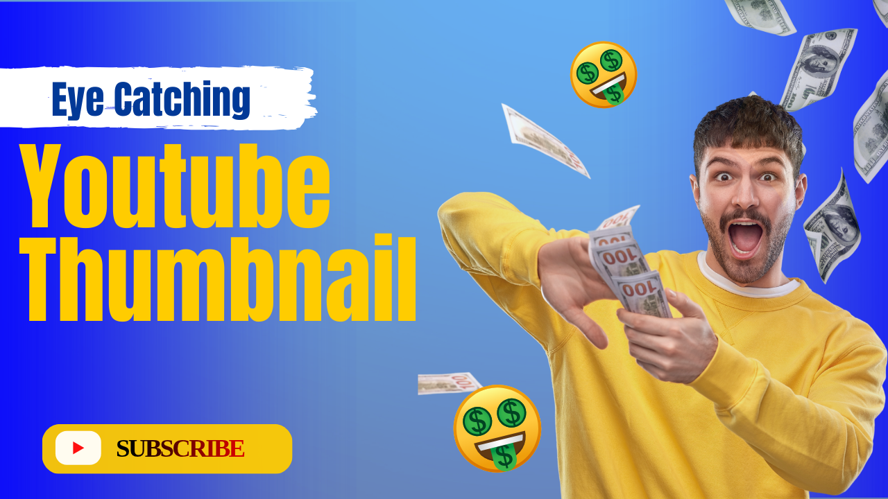 Youtube Thumbnail Sample branding canva design digital art graphic design illustration youtube thumbnail