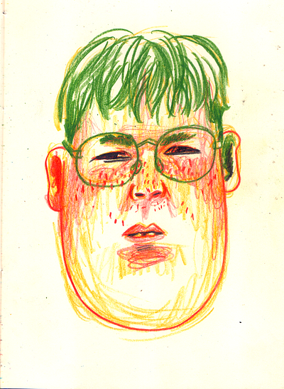 Shy boy art artwork colored pencil colorpencil editorial illustration illustration pencil colour