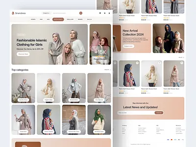 Sinan Dress - E-commerce Website ecommerce ecommercewebsite figma design minimal design ui design web design web ui website