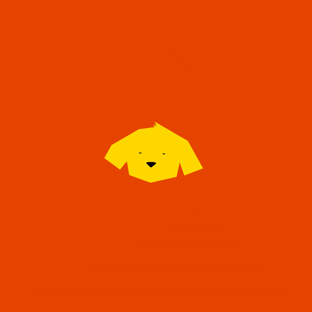 Dog Portrait #1 animation art digital graphic design motion graphics