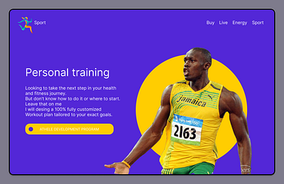 Personal traning branding design graphic design illustration logo ui ux
