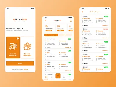 UX/UI Design for Logistics Mobile App app design logistics app design mobile app design