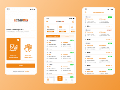 UX/UI Design for Logistics Mobile App app design logistics app design mobile app design