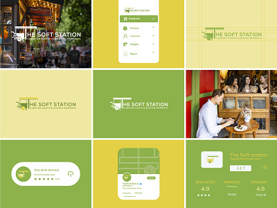 Food Cart Logo | Street Food Logo and branding Design brand book brand idetnity branding business logo custom logo design food cart logo food cart logo design foot cart gradeint iconic identity illustration logo logo design modern street food