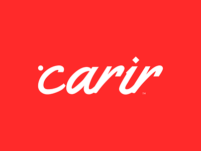 Carir productivity & creativity app visual identity and logo branding creative graphic design logo logotype minimalalist modern wordmark