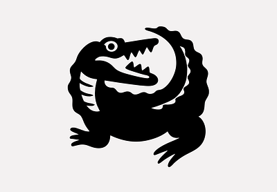 LOGO - CROCODILE branding croco crocodile design gator graphic design icon identity illustration logo marks symbol ui