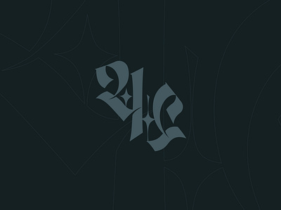 VH® | Monogram Concept brand branding design elegant graphic design hand lettering illustration isotipo isotype lettering logo logotype monogram monograma type