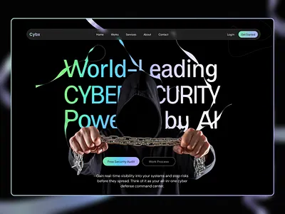 Cybersecurity Landing Page blockchain security cyber landing page cyber security cybersecurity cybersecurity landing page cybersecurity website digitalprotection hacker landingpage network security next gen landing page security security platform security tool software development web design web3 website website