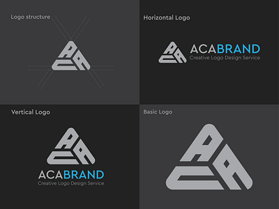 ACA letter logo design aca aca letter aca logo aca logo design brand guideline brand guideline design branding creative logo design designer illustration letter mark logo logo design logo maker logos minimalist logo ui unique logo