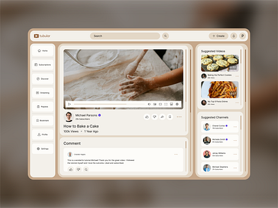 Video Playing & Streaming Platform UI branding branding and identity design desktop dribbble graphic design identity interface media modern photo platform product product design ui user interface ux video web web design
