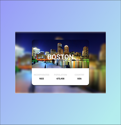 #DAILYUI #Day45 #InfoCard #DailyChallenge dailychallenge dailyui day45 infocard
