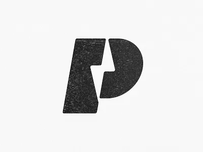 P branding logo typography
