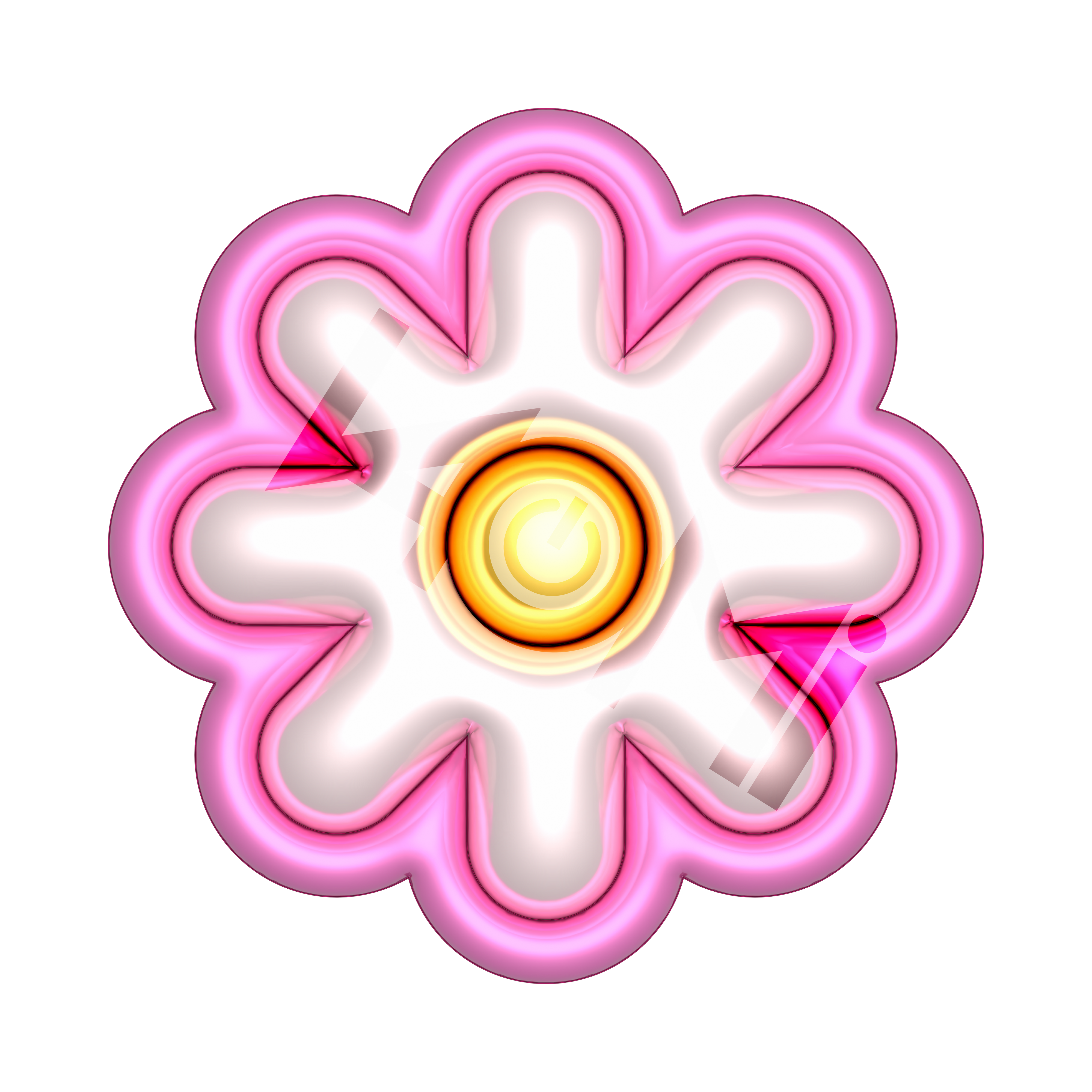 Bubble Bloom 3d adobe illustrator digitalartwork digitial art