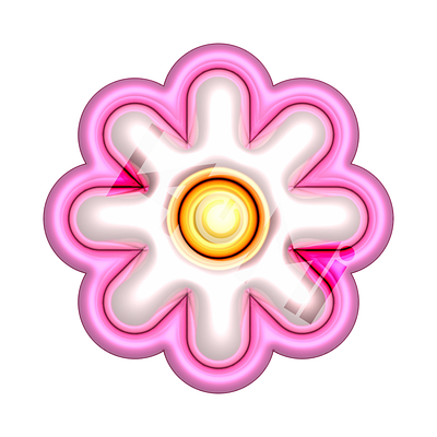 Bubble Bloom 3d adobe illustrator digitalartwork digitial art