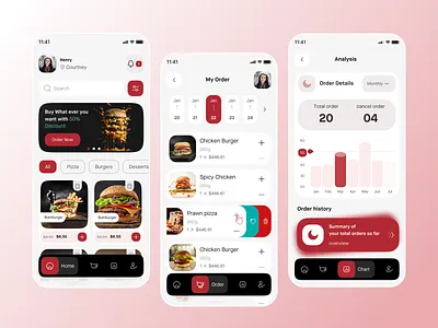 Food app design app design delivery app estaurant fast food food food app food delivery app mobile mobile app ordering restaurant app r ui design
