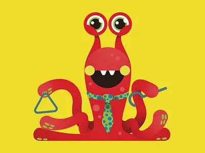 Kidsville Playground Character Design character design graphic design illustration illustrator monster vector