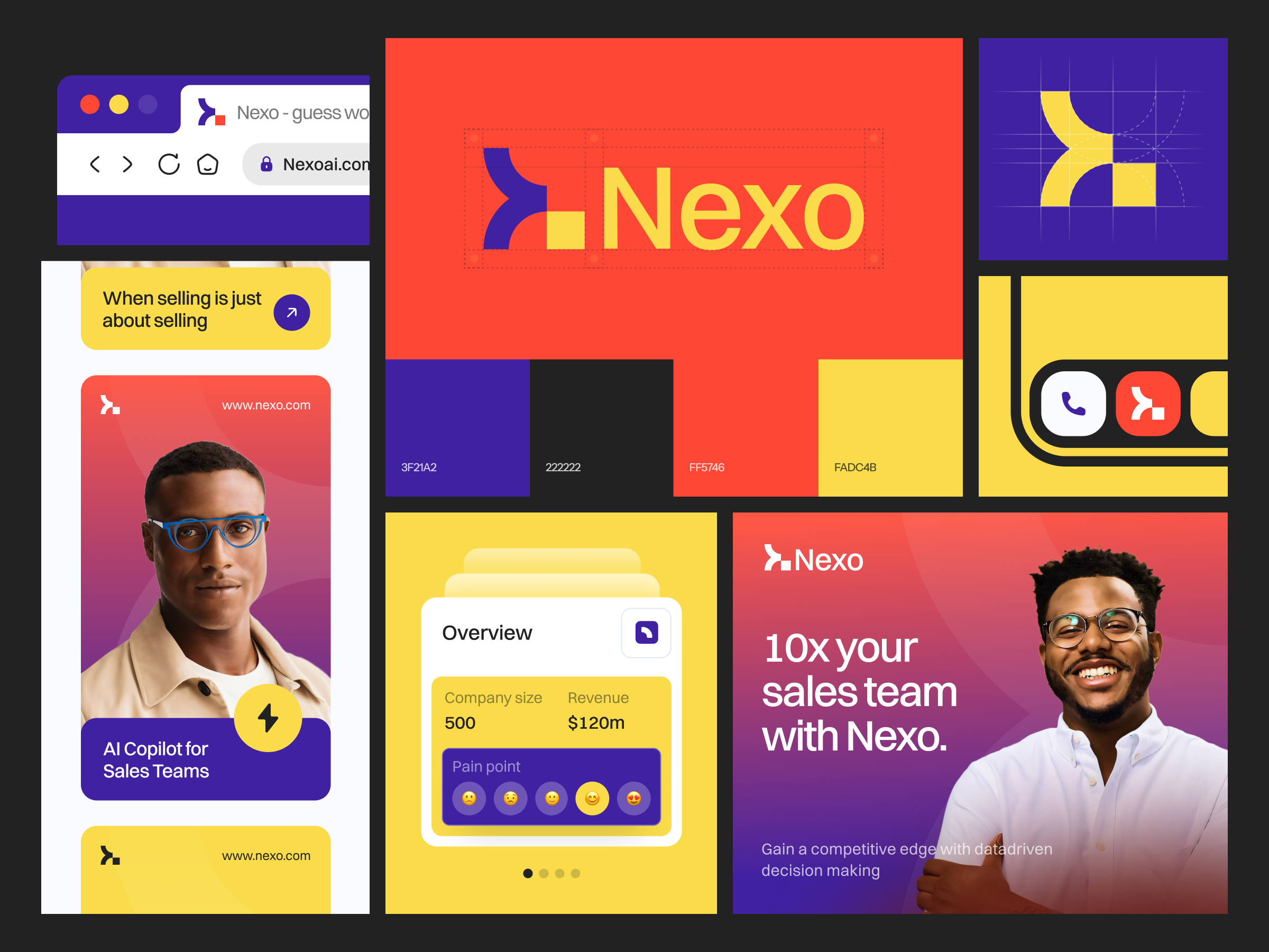 Example of Nexo AI Branding WIP