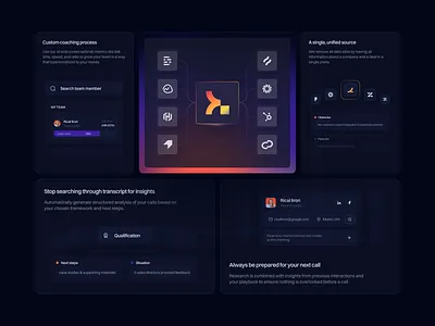 Nexo AI bento card UI ai bento branding design graphic design saas ui user interface