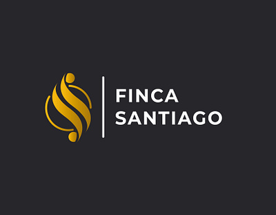 Finca Santiago Café | Logo & branding brand branding cafeteria coffee graphic design identidad isotipo logo logotype monogram type vector