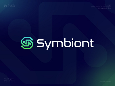 Letter S, Circuit, Technolgoy Logo brand mark branding circuit logo dynamic futuristic letter mark letter s letter s logo logo logo design logo designer logo icon logo mark modern logo s logo software tech tech logo technology logo