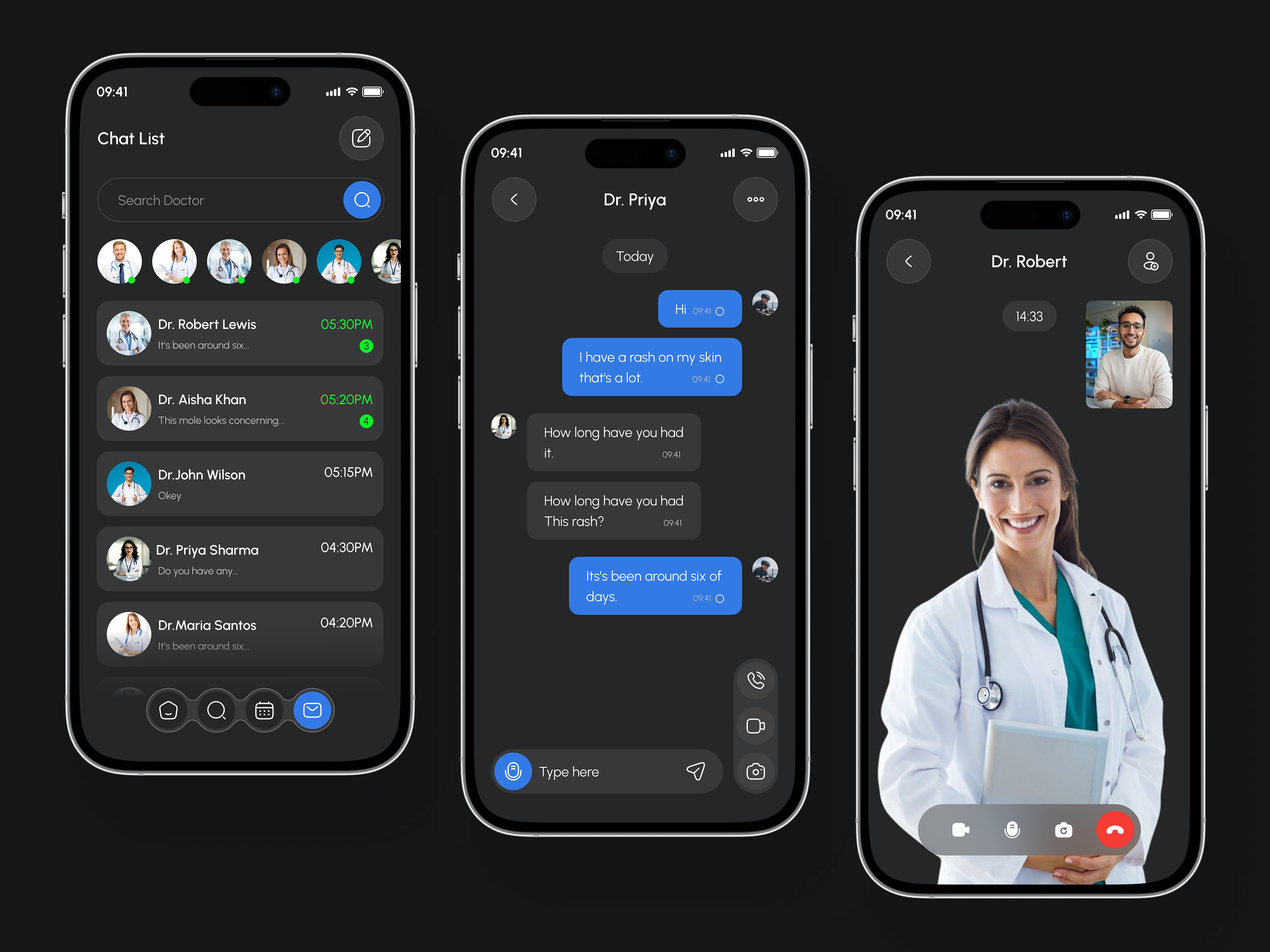 Example of Mobile App Design (Ios, Android)