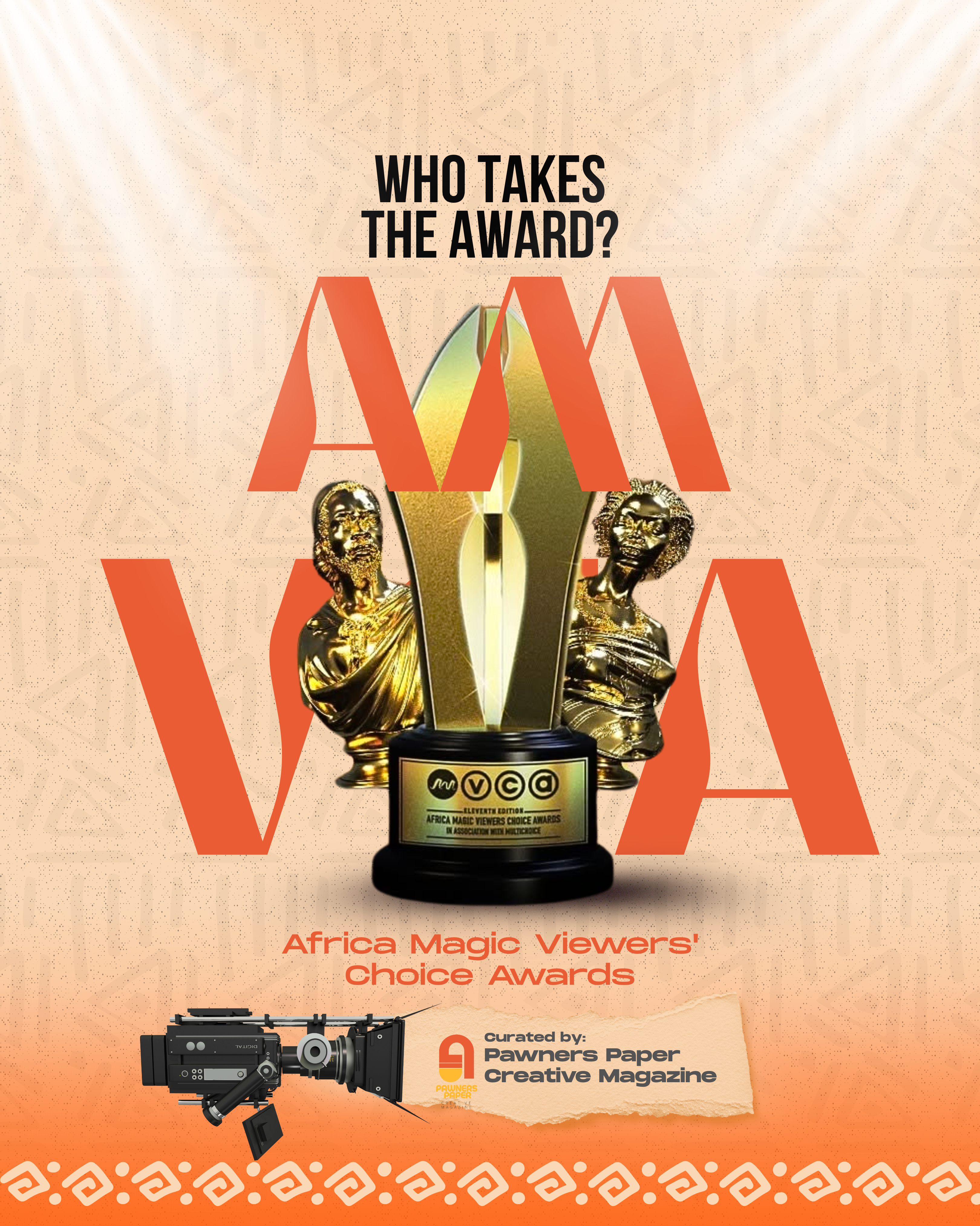 Carousel Designs For AMVCA award brand identity branding carousel deisgns design flyer graphic design illustration poster