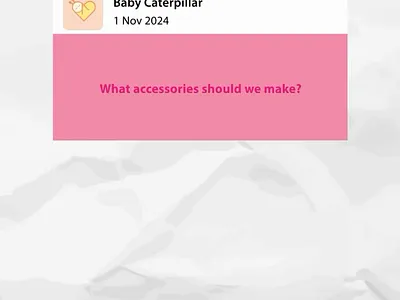 Sunnie Caterpillar Chicken Banana Ad Copy