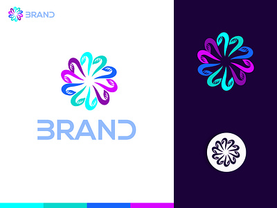 abstract logo abstract logo brand identity branding creative logo design eye catching illustration minimal modern logo