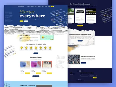 A Conceptual Homepage Redesign ui ui design ux web design