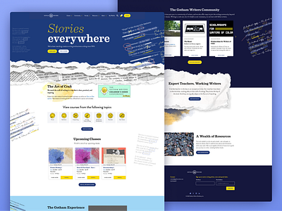 A Conceptual Homepage Redesign ui ui design ux web design