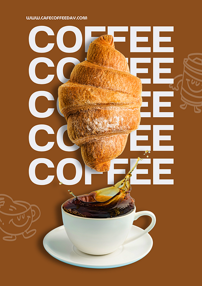 CAFECOFFE 3d animation branding graphic design logo motion graphics ui